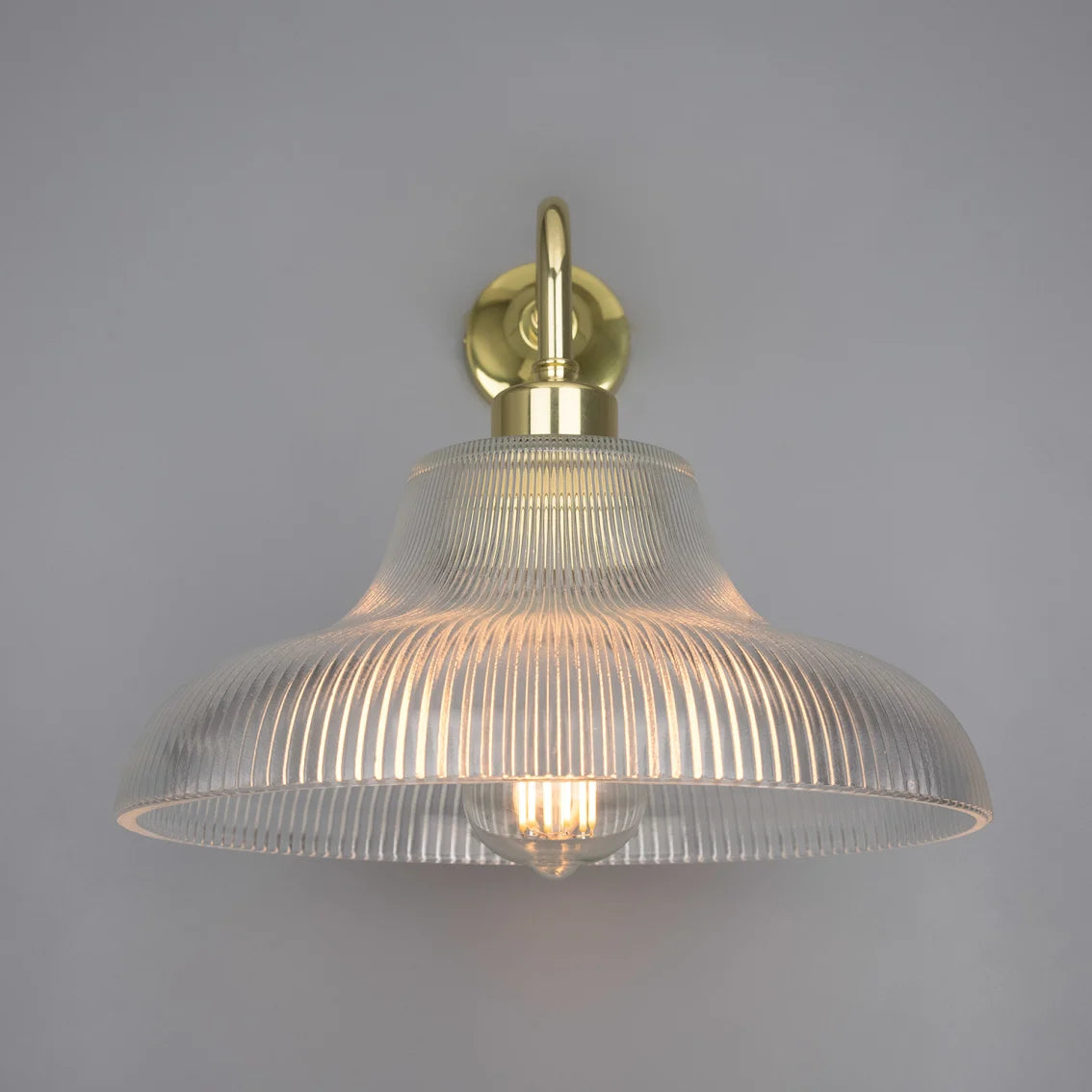 Vintage Railway Prismatic Wall Sconce