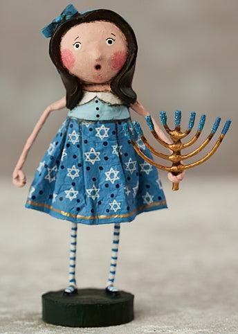 Nora's Menorah Hanukkah Figurine