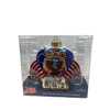 250th Anniversary U.S. Flag Glass Ornament