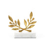Olive Leaf Statue in Gold Leaf