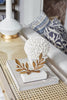 Olive Leaf Statue in Gold Leaf