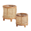Sommerset Rattan Candleholder
