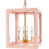 Phoebe Blush & Gold Ceiling Pendant