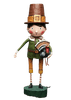 Palmer Pilgrim Thanksgiving Figurine by Lori Mitchell