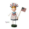 Patriotic Pair Set of 2 Figurines by Lori Mitchell in