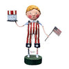 Patriotic Pair Set of 2 Figurines by Lori Mitchell in
