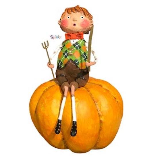 Peter Pumpkin Eater Figurine by Lori Mitchell