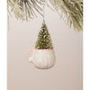 Pink Santa Mug Ornament