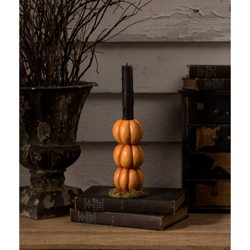 Pumpkin Stack Candlestick