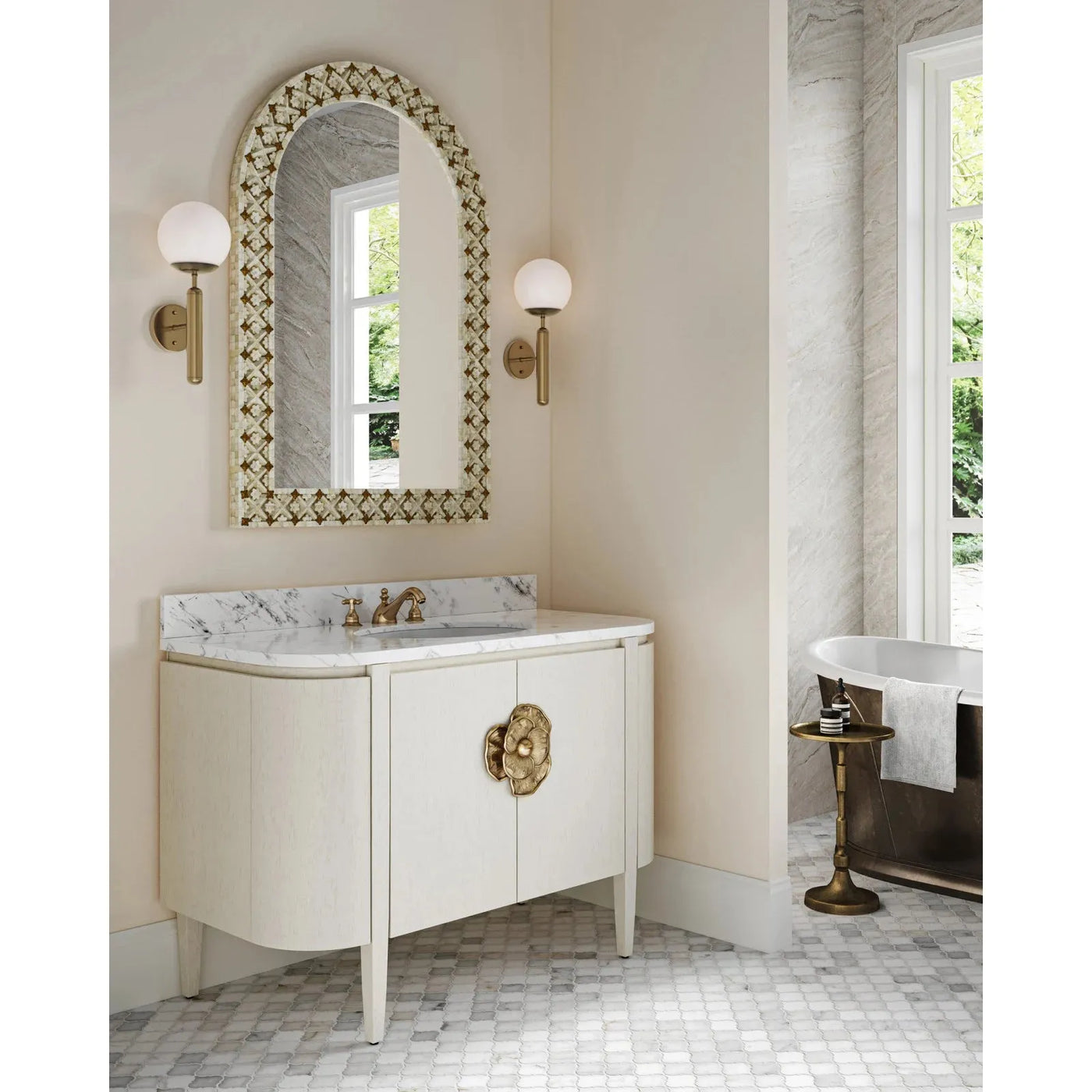 Orly Brass Table