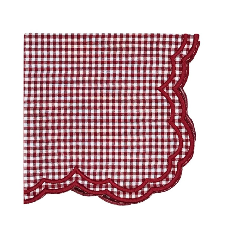 Bettina Napkin – Red Gingham (Set of 4)