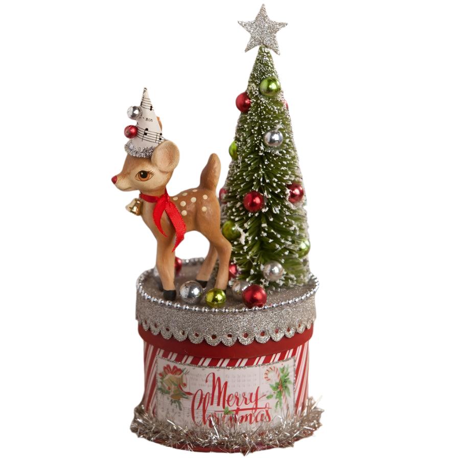Retro Deer on Box