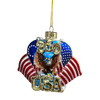 250th Anniversary U.S. Flag Glass Ornament
