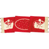 Vintage Inspired Santa Table Runner with Jingle Bells