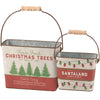 Santaland Bucket Set