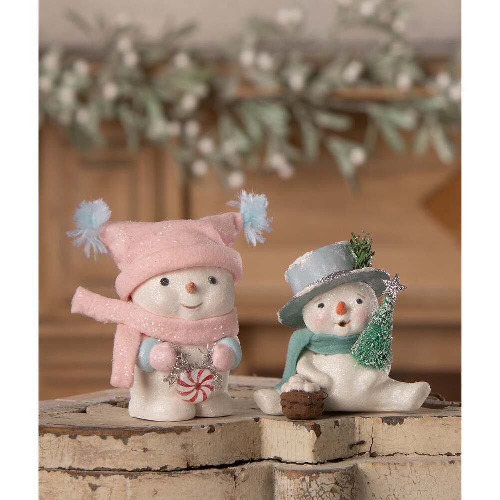 Snowflake Top Hat Snowman
