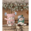 Snowflake Top Hat Snowman