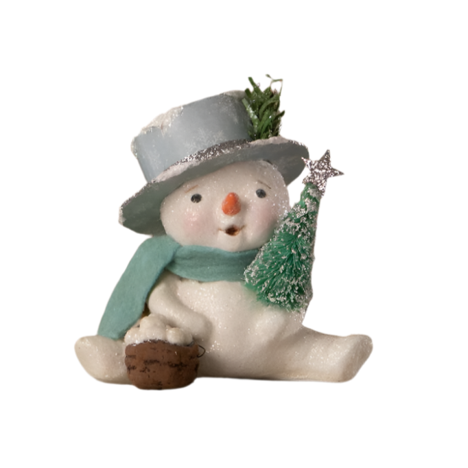 Snowflake Top Hat Snowman
