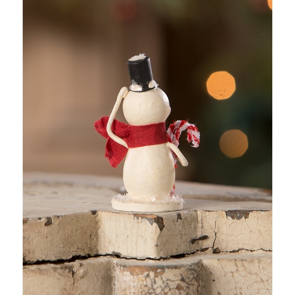 Snowman with Candy Canes by Bethany Lowe Designs