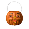 Spunky Pumpkin Bucket Paper Mache