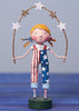 Star Spangled Patriotic Figurine by Lori Mitchell