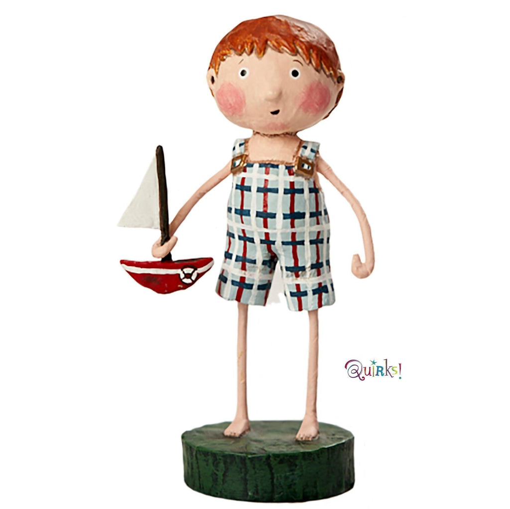 Stuart's Sailboat Lori Mitchell Figurine