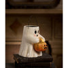 Sweet Boo With Pumpkin Bucket Paper Mache