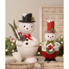 Top Hat Snowman Container by Bethany Lowe Designs