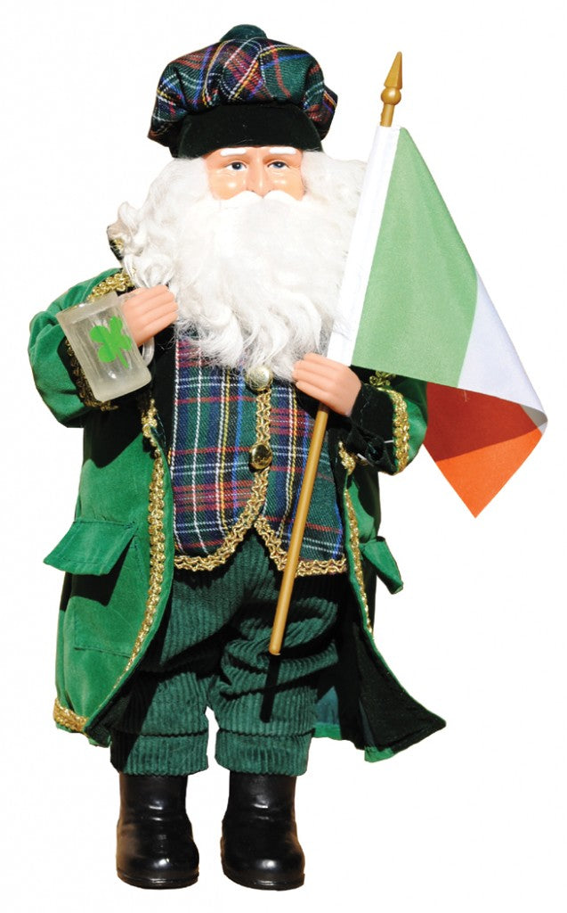 Irish Santa with Flag