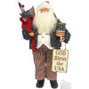 God Bless the USA Santa