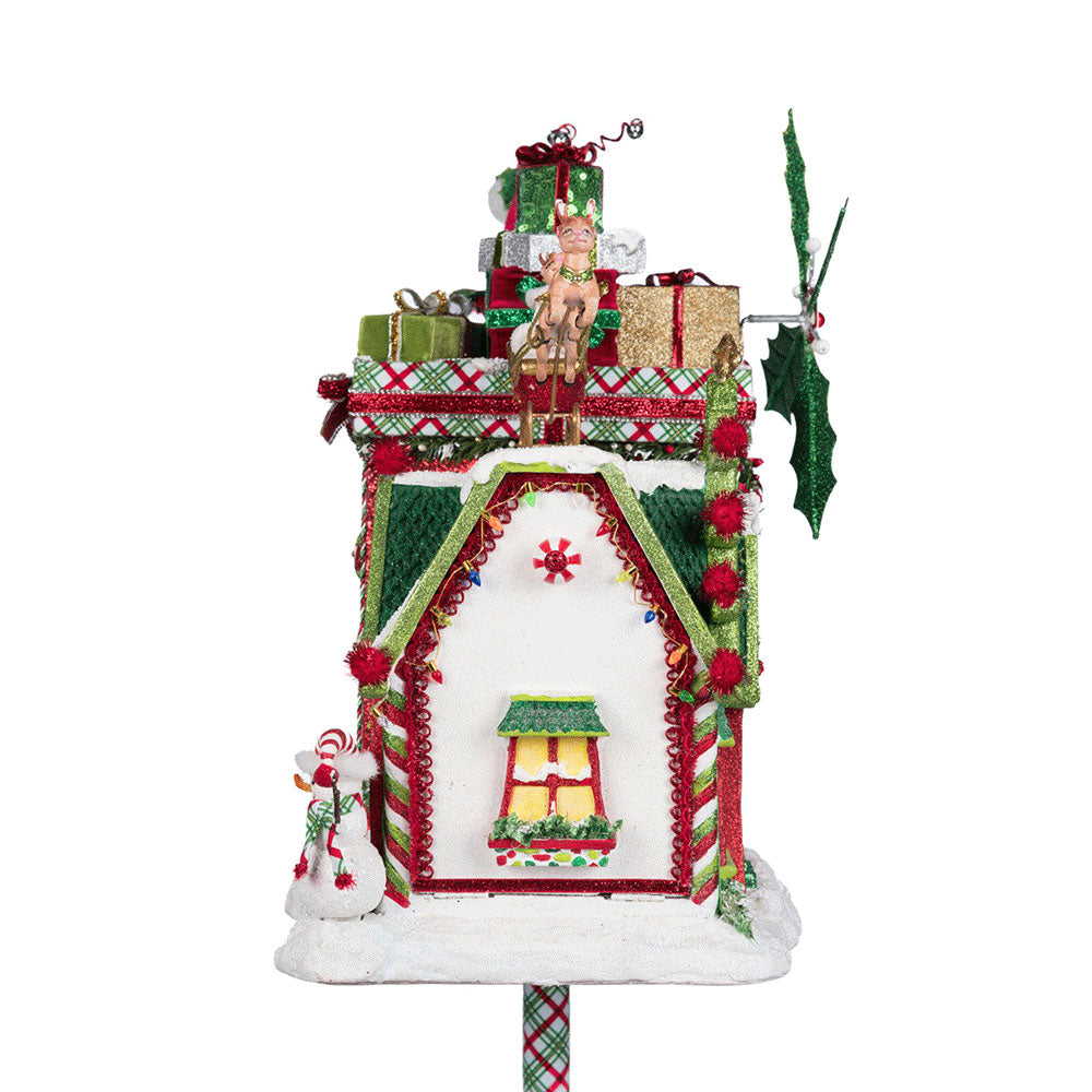 Whimsical Village Mailbox by Katherine's Collection