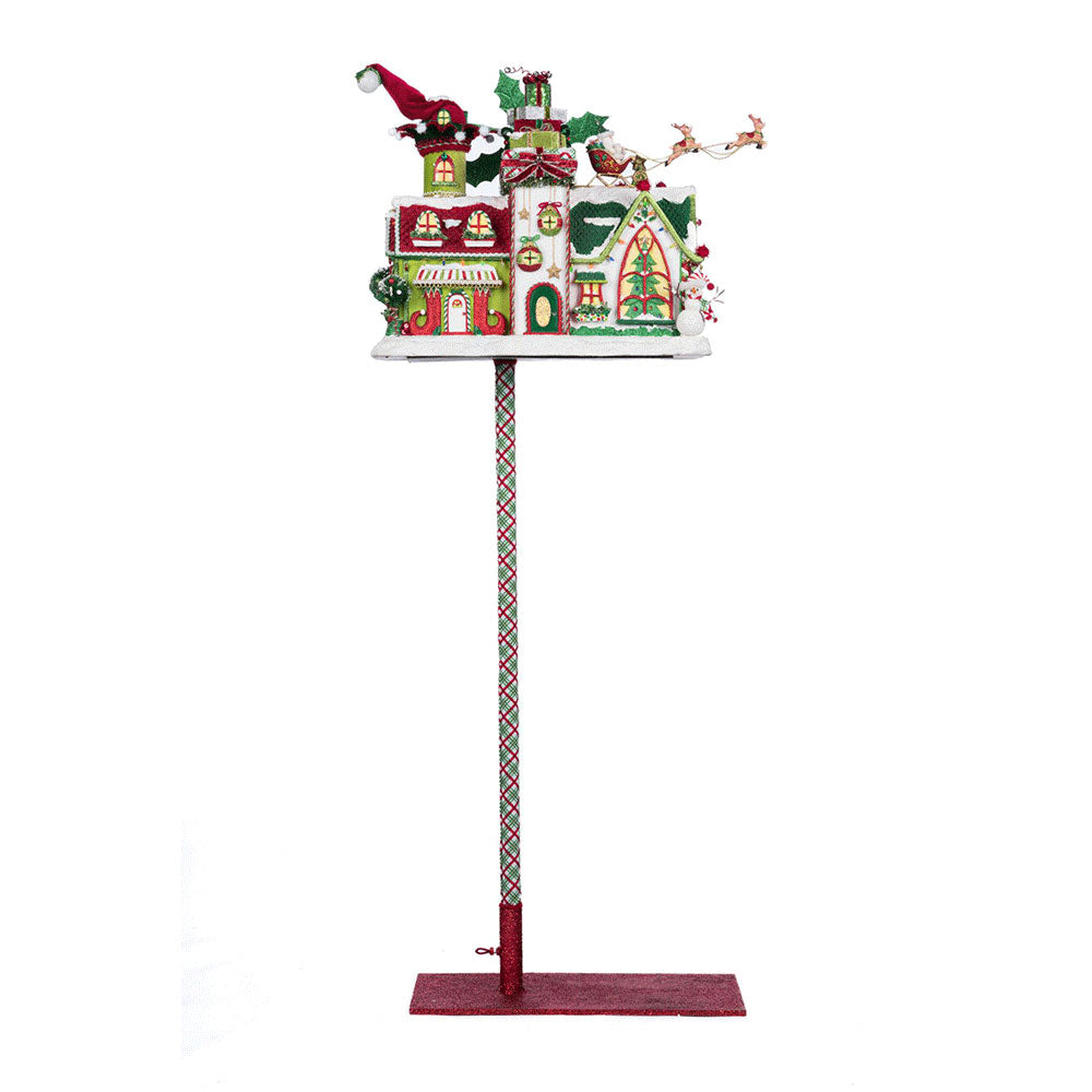 Whimsical Village Mailbox by Katherine's Collection