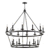Charlotte Two-Tier Chandelier