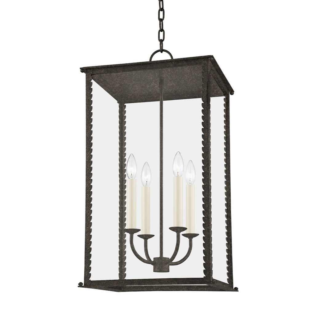 Zuma Outdoor Lantern in Verdigris - traditional lighting